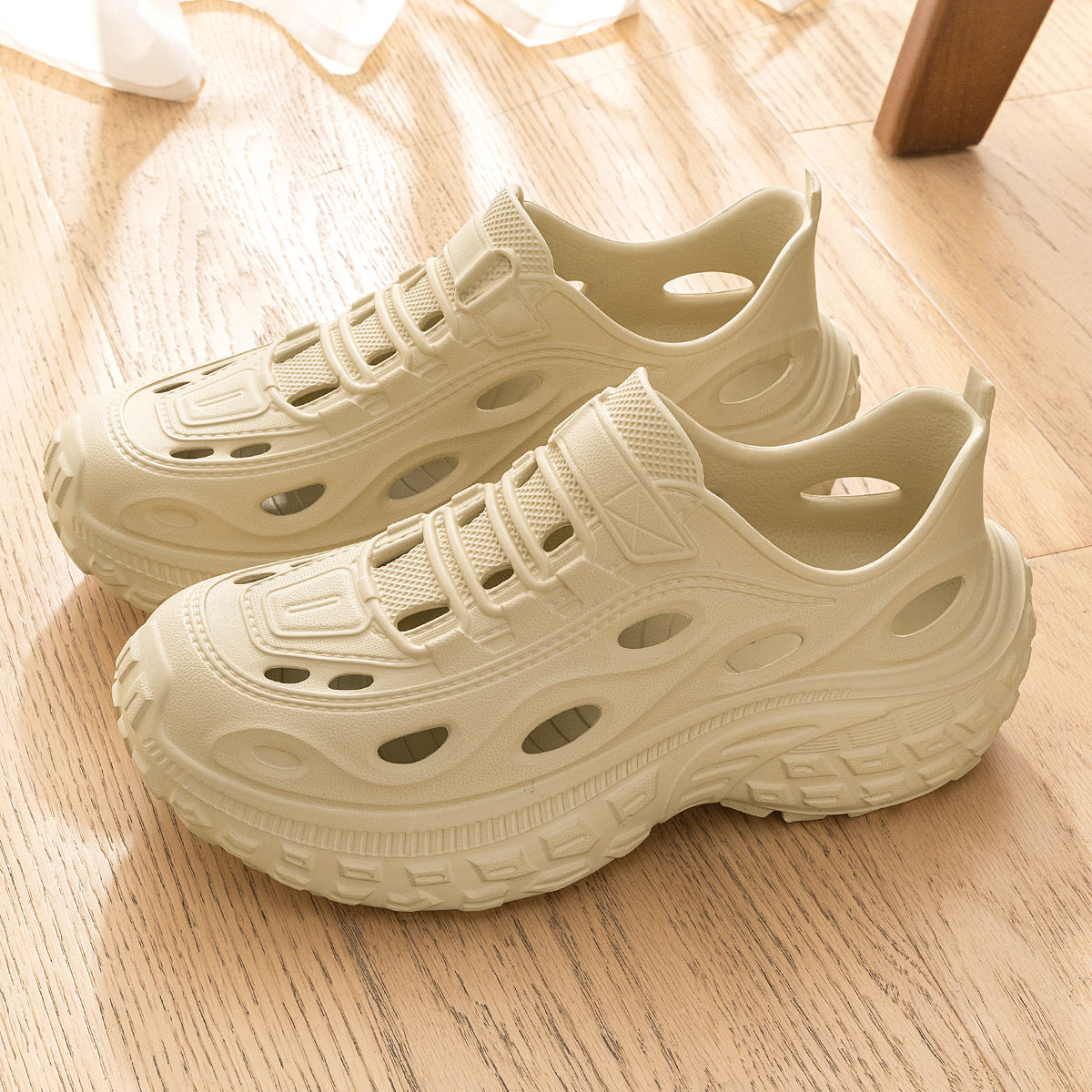 Aquatic Sports Shoes - メンズサマークロッグ、アウトドアウェア、ビーチシューズ、滑り止め、防臭、クローズドトゥ、レディーススポーツカジュアルドライビングサンダル、メンズアウトドアウォーターシューズ