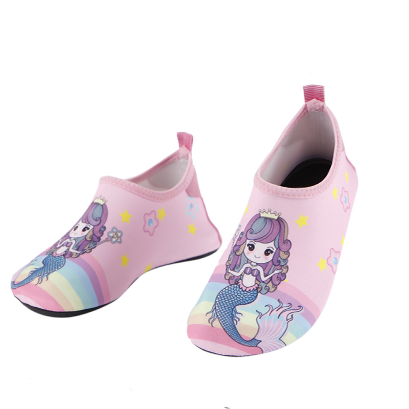 Aquatic Sports Shoes - 男の子と女の子のための滑り止めウォーターシューズ、子供のアクアシューズ、子供、裸足スポーツ、水泳、ビーチ、プール