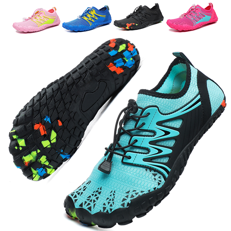 Aquatic Sports Shoes - ユニセックスクイックドライウォーターシューズ、ウォーターシューズ、ウェーディング、ビーチ、スポーツ、水泳、サンダル、ヨガバレルフット、ダイビング、サーフィン、スニーカー