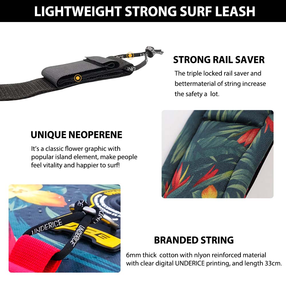 SUPパドルリーシュ 7MM10FT サーフィンリーシュ パ - Surfboard Leash Ankle のレビューと価格