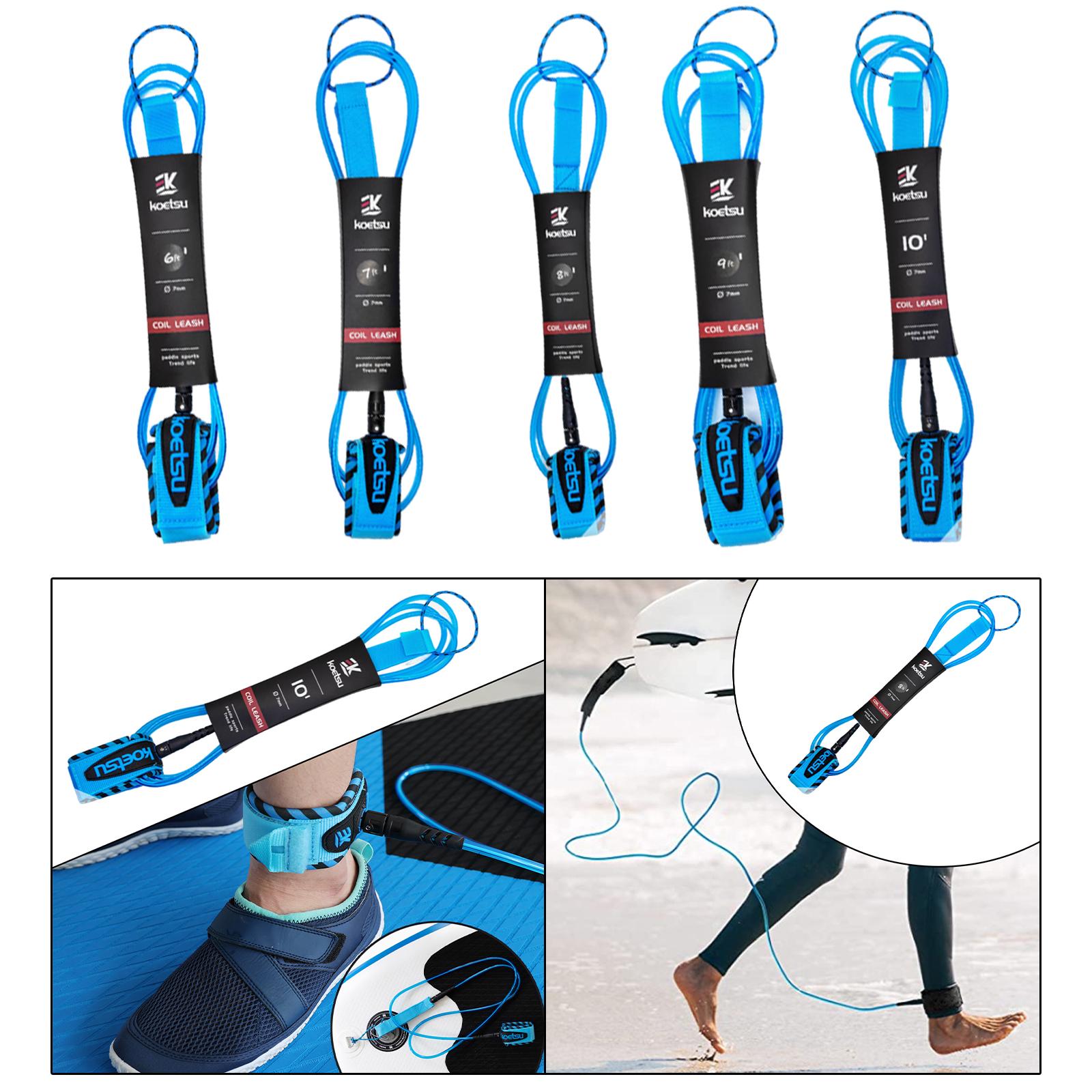 ポータブルスタンドアップパドルボード、サーフボードリーシュ、 - Surfboard Leash Ankle のレビューと価格
