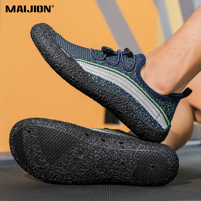 裸足ビーチウェーディングシューズメンズ速乾メッシュウォーター - Aquatic Sports Shoes のレビューと価格