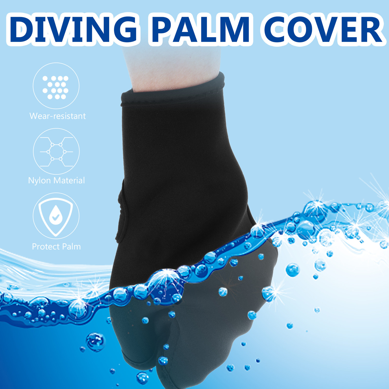 1 ペアスキューバグローブ男性女性ナイロン水泳手袋ウォーター - Aquatic Sports Scuba のレビューと価格