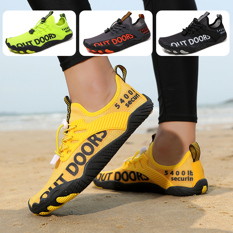 男性用ウォーターシューズビーチ裸足アクアソックススニーカー女 - Aquatic Sports Shoes のレビューと価格